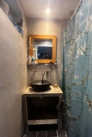 Steigerhouten wastafel badkamermeubel