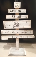 Workshop steigerhouten kerstboom