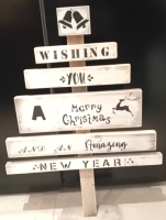 Workshop steigerhouten kerstboom