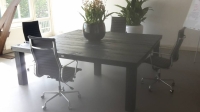 Vergadertafel steigerhout op kleur