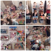 Kinderfeestje creatieve workshop naambord