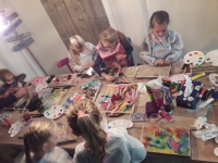 Kinderfeestje creatieve workshop naambord