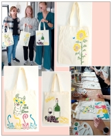 Workshop tas beschilderen Workshop tas beschilderen