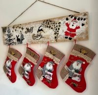 Workshop Kerst kerstsokhanger.