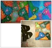 Workshop struisvogels schilderen