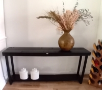 Sidetable steigerhout op kleur 2-laags