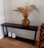 Sidetable steigerhout op kleur 2-laags